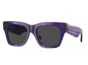 Burberry BE4424 411387 Check Violet/Dark Grey