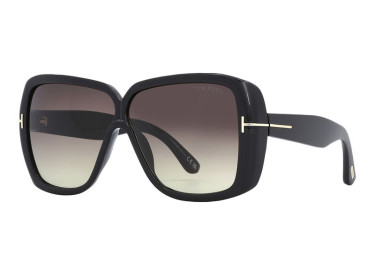 Tom Ford FT1037 01B Shiny Black/Gradient Smoke