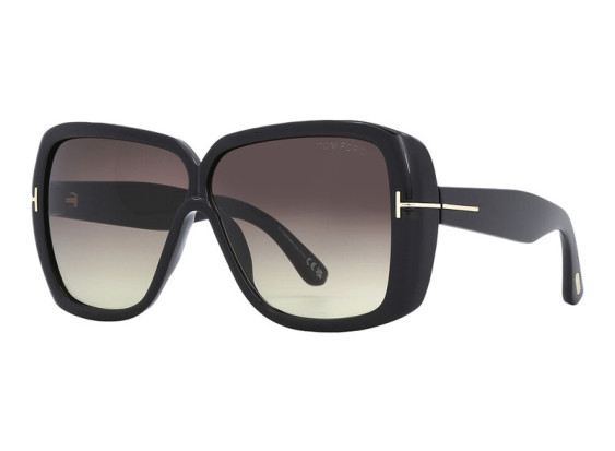 Tom Ford FT1037 01B Shiny Black/Gradient Smoke