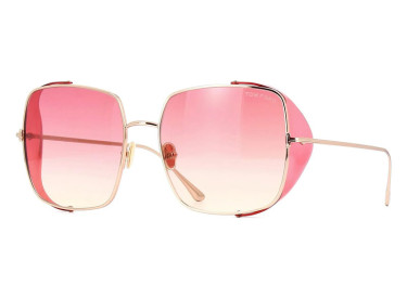 Tom Ford FT0901 28T Shiny Rose Gold/Gradient Bordeaux