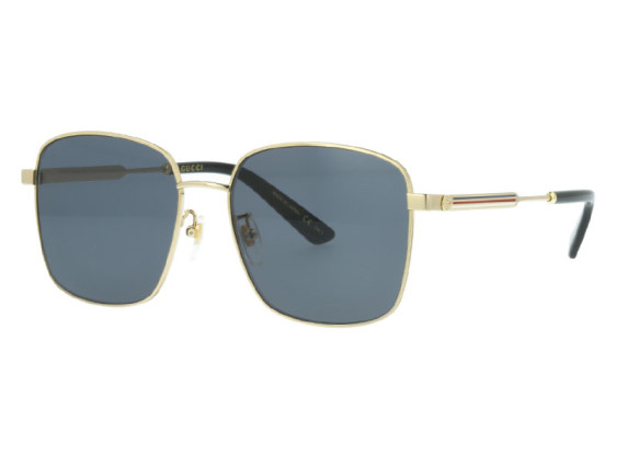 Gucci GG0852SK 002 Gold/Grey