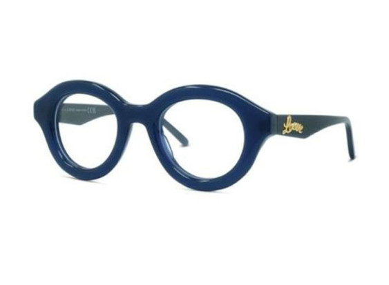 Loewe LW50048I 092 Shiny Navy Blue 46mm