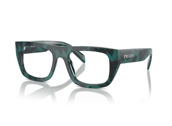 Prada PRA17V 17U1O1 Emerald Marble 53mm