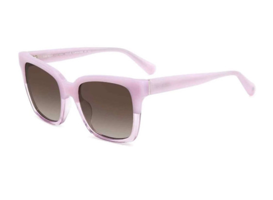 Kate Spade HARLOW/G/S 0B3V HA Violet/Transparent Violet/Brown Gradient