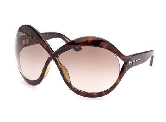 Tom Ford FT0902 52F Dark Havana/Gradient Brown
