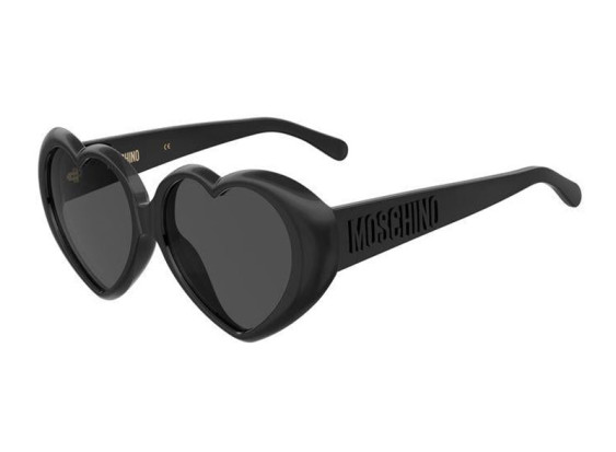 Moschino MOS128/S 0807 IR Shiny Black/Grey