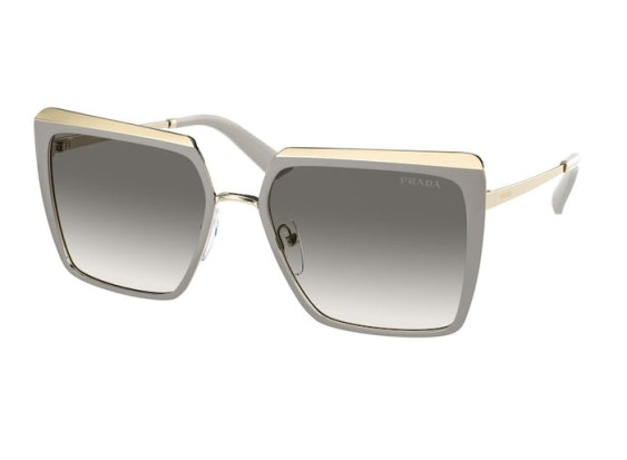 Prada PR58WS 03R1L0 Powder/Pale Gold/Clear Gradient Brown