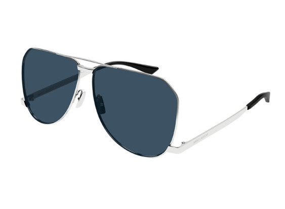 Saint Laurent SL690DUST 003  Silver/Blue