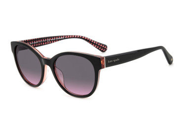 Kate Spade NATHALIE/G/S 0807 FF Black/Grey Fuchsia Gradient