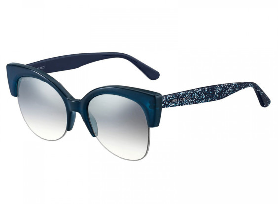 Jimmy Choo PRIYA/S 0JOJ Blue Glitter