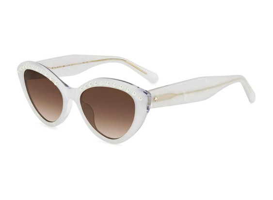 Kate Spade JUNI/G/S PEARL 0VK6 HA White/Brown Gradient