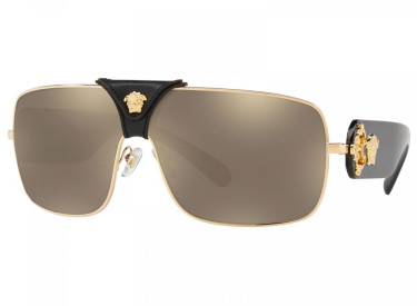 Versace VE2207Q 1002/5 Gold/ Brown Mirror