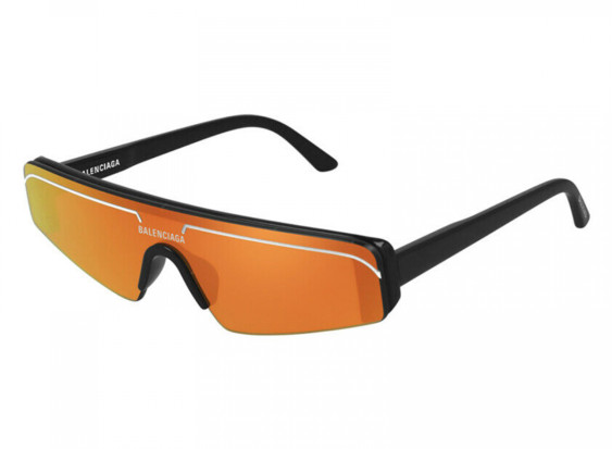 Balenciaga BB0003S 007 Black/Orange