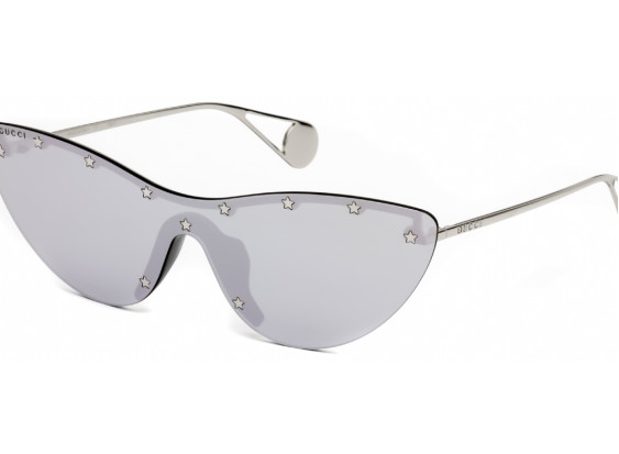 Gucci GG0666S 002 Silver / Mirror Silver