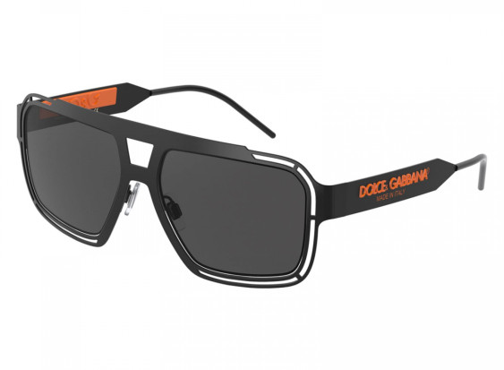 Dolce & Gabbana DG2270 110687 Black/Orange/Grey
