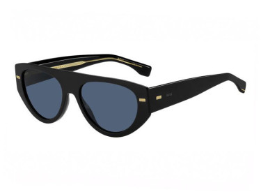 Hugo Boss BOSS 1443/S 0807 KU Shiny Black/Blue