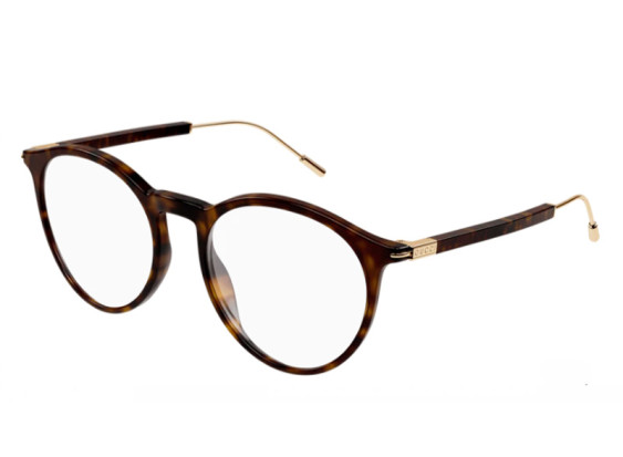 Gucci GG1274O 002 Havana/Rose Gold 52mm
