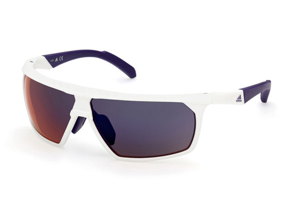 Adidas SP0030 21Z White/Gradient or Mirror Violet