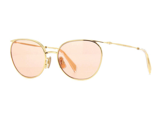 Celine CL40136U 32Y Shiny Gold/Pink Glittered