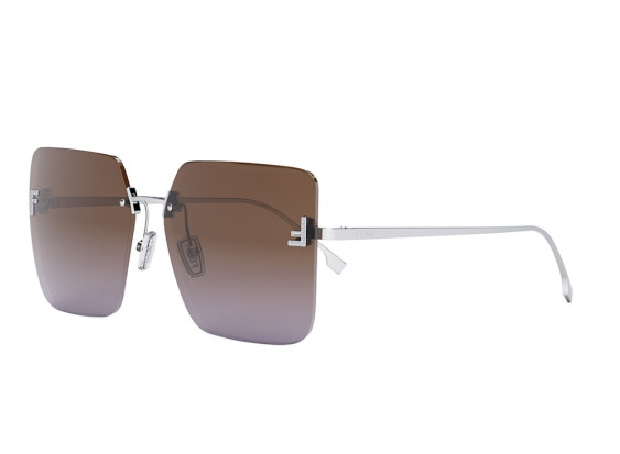 Fendi FE4082US 16Z Palladium/Gradient Brown to Lilac