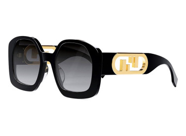 Fendi FE40048U 01B Black / Grey