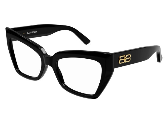 Balenciaga BB0275O 001 Black 53mm