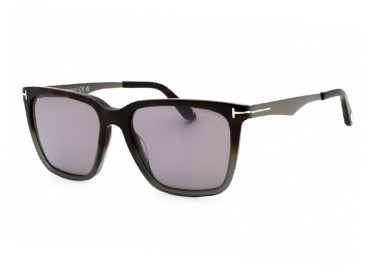 Tom Ford FT0862 56C Havana/Gray/Palladium/Smoke Mirror