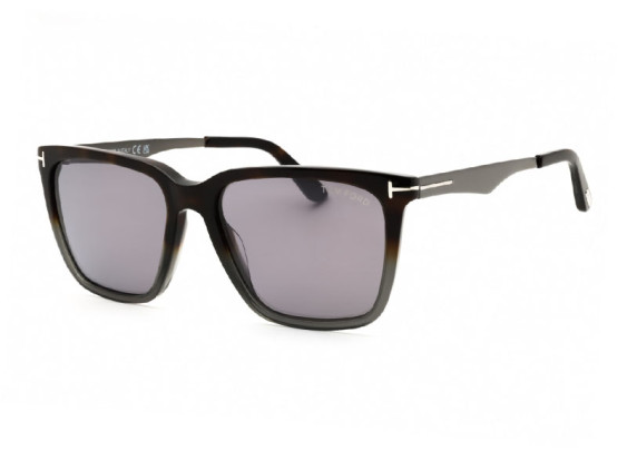 Tom Ford FT0862 56C Havana/Gray/Palladium/Smoke Mirror