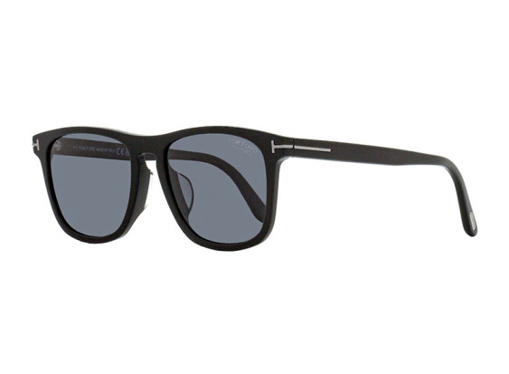 Tom Ford FT0930-F-N 01D Shiny Black/Polarized Smoke