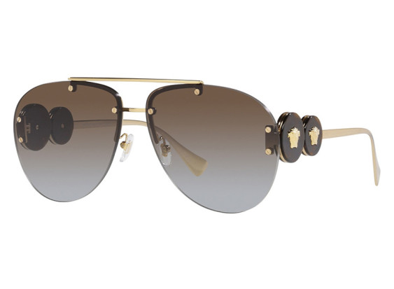 Versace VE2250 148889 Gold/Grey Gradient Brown