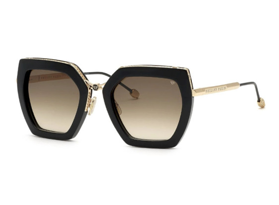 Philipp Plein SPP097S 0700 Black/Brown Gradient