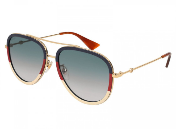 Gucci GG0062S 013 Gold/Blue