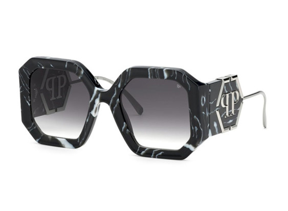 Philipp Plein SPP067 0721 Patterned Black/Gradient Grey
