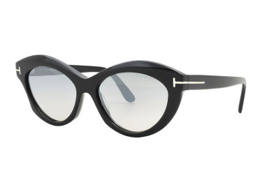 Tom Ford FT1111 01C Shiny Black/Smoke Mirror