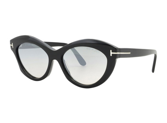 Tom Ford FT1111 01C Shiny Black/Smoke Mirror