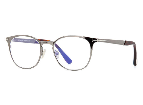 Tom Ford TF5732-B 008 Gunmetal/Shiny Red Havana 50mm