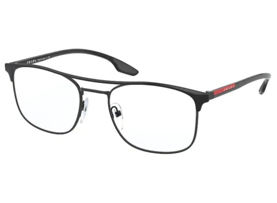 Prada Sport PS50NV 1AB1O1 Black 52mm
