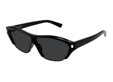 Saint Laurent SL704 001 Shiny Black/Grey