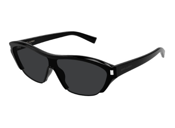 Saint Laurent SL704 001 Shiny Black/Grey