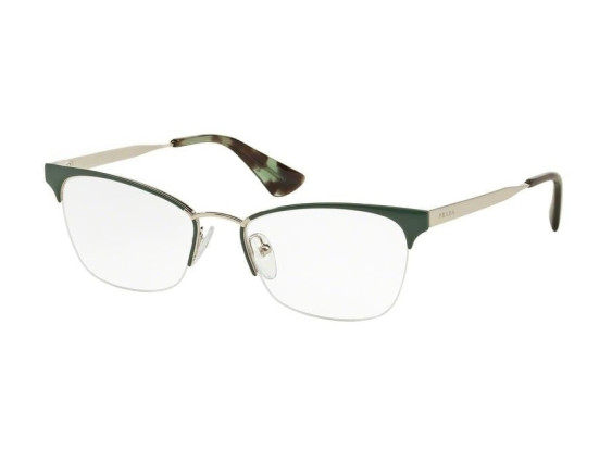 Prada PR65QV UEI1O1 Green/Silver 53mm