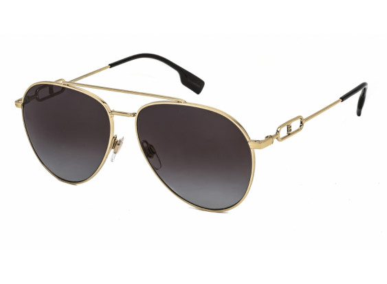 Burberry BE3128 11098G Light Gold / Grey Gradient