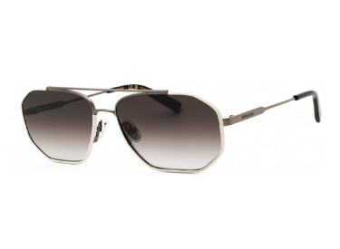 Salvatore Ferragamo SF303SLN 026 Dark Ruthenium/White/Grey Gradient