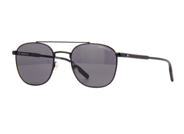 Montblanc MB0114S 001 Shiny Black/Grey