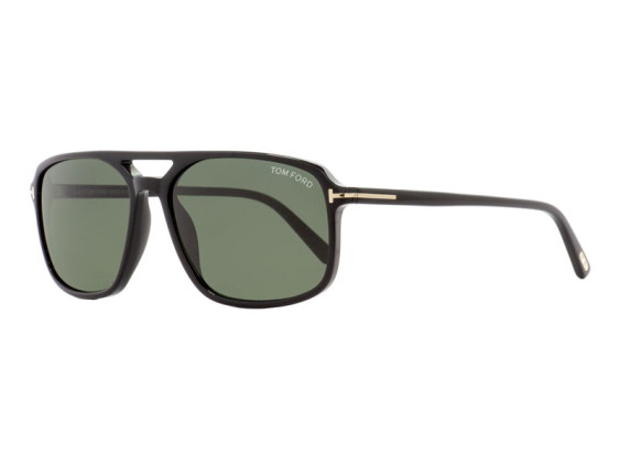 Tom Ford FT0332 TERRY 01B Shiny Black/Green