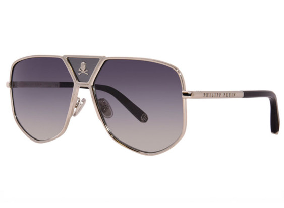 Philipp Plein SPP009V 0579 Shiny Full Palladium/Grey Gradient