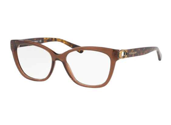 Coach HC6120 5035 Transparent Brown 52mm