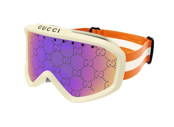 Gucci GG1210S 002 Ivory/Orange/Pink Mirror with Pattern