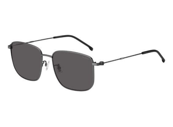 Hugo Boss BOSS 1619/F/S 0R80 M9 Matte Dark Ruthenium/Grey Polarized