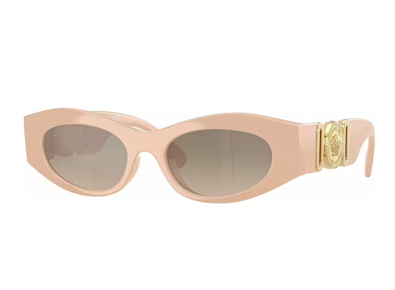 Versace VE4480U 54946I Nude/Brown to Grey Gradient with Silver Mirror
