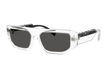 Dolce & Gabbana DG6203 313387 Transparent/Dark Grey